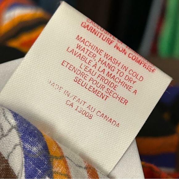 ❤️ 1970s Maternity Dress with Art Deco Print by Lady Madonna Maternity Boutiques - Picture 8 of 13